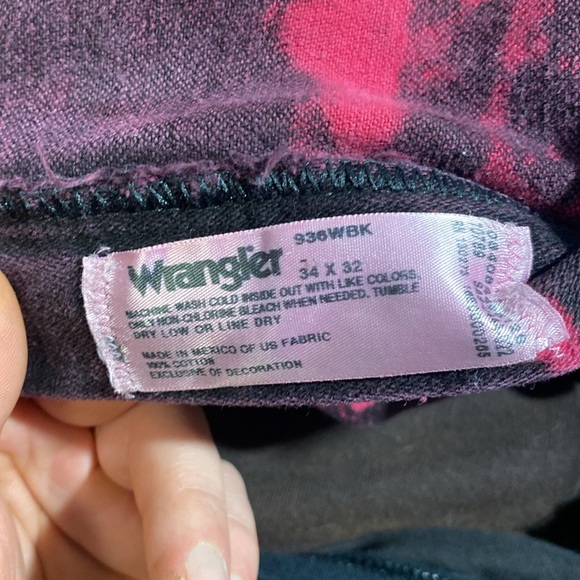 1of1 Vintage Dyed Wrangler Jeans - Picture 5 of 11